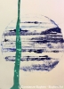 Galaxien : M97.t.II 2020, Acryl auf Papier, DIN-A2.