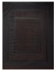 Polychrom : schwarz (I) 2020, Acryl auf Leinwand, 160x120 cm.