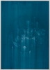 Tiefsee : Nereus 2020, Acryl und lose Farbpigmente auf Karton, 70x50 cm.
