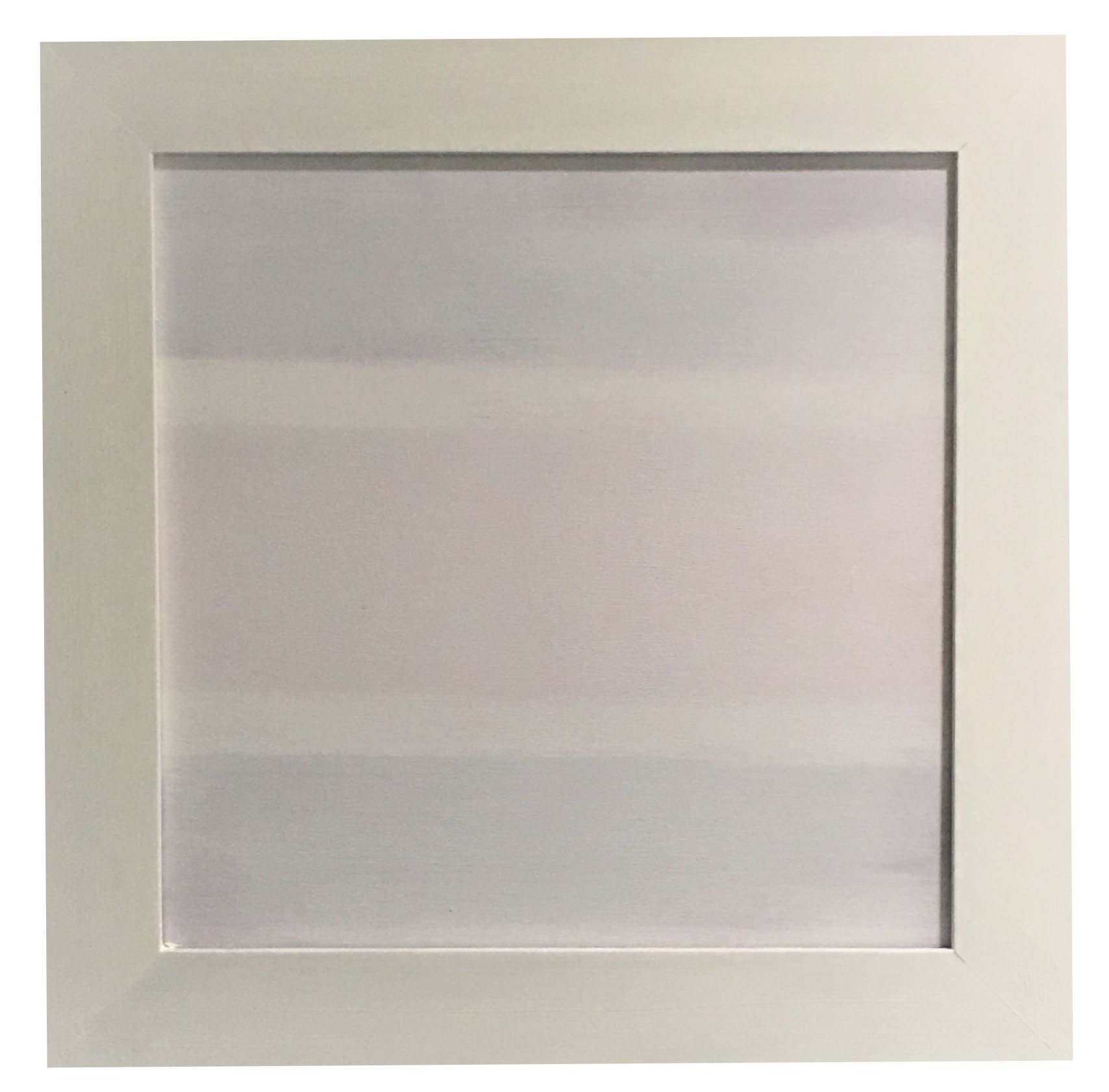 Polychrom : weiß (II) 2020, Acryl auf Leinwand, 40x40 cm.