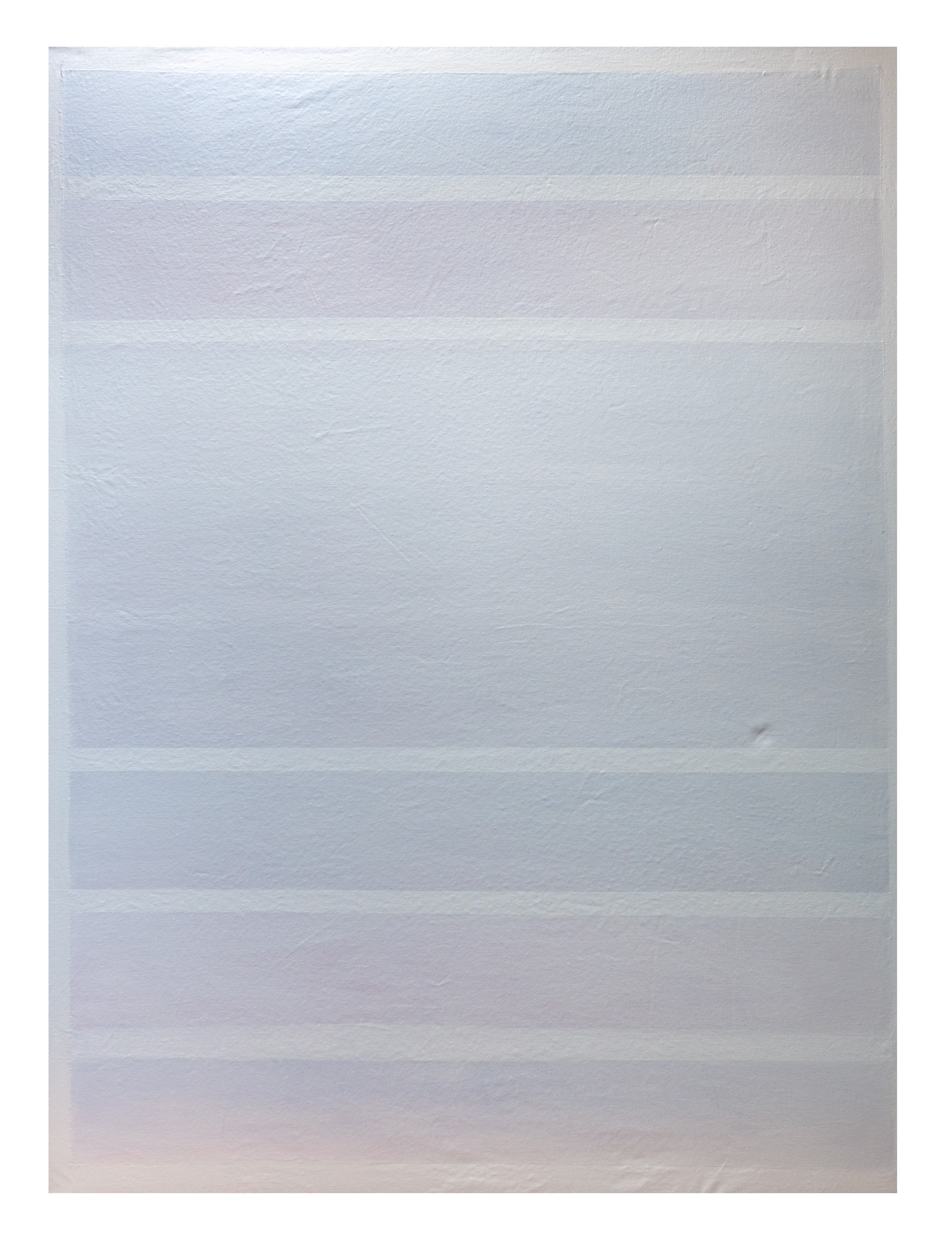 Polychrom : weiß (I) 2020, Acryl auf Leinwand, 160x120 cm.