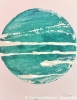Galaxien : M97.w.I 2020, Acryl auf Papier, DIN-A2.