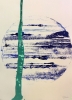 Galaxien : M97.t.II 2020, Acryl auf Papier, DIN-A2.