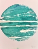 Galaxien : M97.w.I 2020, Acryl auf Papier, DIN-A2.