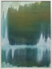 Arktis : Ferner 2020, Acryl und lose Farbpigmente auf Karton, 80x60 cm.